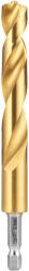 Milwaukee MLW - Burghie HSS-TiN Red Hex 12.5 mm - 5 buc [4932500418] (4932500418) Burghiu