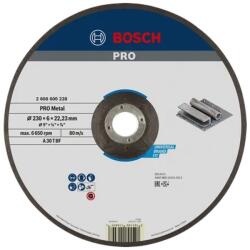 Bosch Disc polizare otel Bosch PRO Metal, cu degajare, 180x22.23x8mm (2608619778)