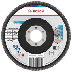 Bosch Disc lamelar slefuire multi-material Bosch X451, inclinat, 125x22.23mm, G60, 15 bucati (2608626176)
