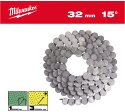 Milwaukee MLW - Rola cuie 15Deg RH 3.05x32mm/SS/HDG-2160 [4932499326] (4932499326)