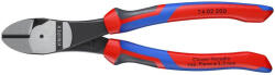 KNIPEX Cleste tais lateral Knipex de forta manere multicomponente 200 mm, blister (7402200SB) - constructii-mag Cleste