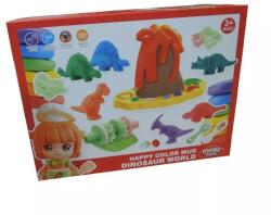 Man Yuk Toys Set de plastilină Vulcan cu accesorii (8806)