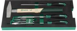 SATA Trusa de scule Sata, in modul spuma, 9 piese (ST09923G) - constructii-mag Trusa unelte