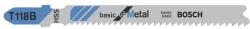 Bosch Panza fierastrau pendular/vertical Bosch Basic for Metal T118B, 92mm, 100 bucati (2608631965)