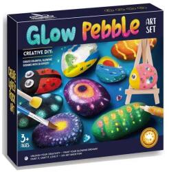Manyuk Toys Set creativ de pictat pietre fosforescente în întuneric (M 9921)