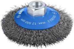 Bosch Perie conica Bosch PRO Metal, fir ondulat otel 0.3mm, M14, 100mm (2608622057)