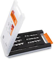 FEIN Set carote HSS Fein Nova W, 12/14/16/18/20/22x50mm, 2 pini centrare 100mm (63134999063)