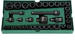 SATA Trusa de tubulare de impact Sata, 3/8", 1/2" , 36 piese (ST09914SJ) - bricolaj-mag Trusa unelte