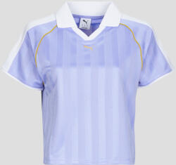 PUMA Tricou Polo mânecă scurtă Femei T7 relaxed Football Jersey Puma violet EU XS