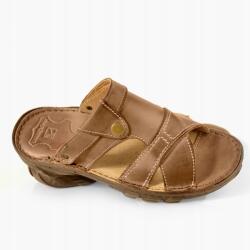 Maximus 015 flip-flop papucs és szandál egyben bőr Maximus barna 40 (015)