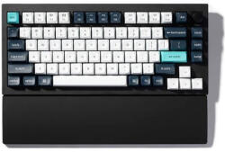 Keychron V1, V1M, V2, V2M, Q1, Q1M, Q1HE, P1P szilikon csuklótámasz fekete (PR47) - pixel