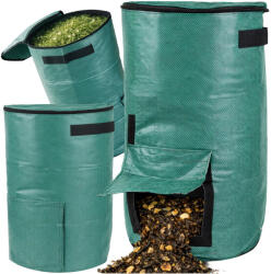  Összecsukható komposztáló zsák, 60 liter
