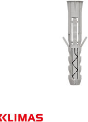 Klimas KPX-08050 műanyag dübel, PE - 8x50 (KPX-08050)