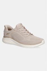 Skechers BOBS SQUAD CHAOS női sportcipő - bézs Női 39