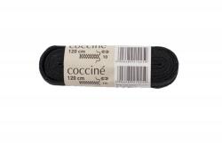Coccine Pamut cipőfűző lapos fekete cipőfűző 7 mm Coccine 120 cm (5905567222764)