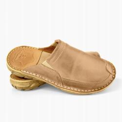 Maximus férfi bőr flip-flop papucs 025 olivazöld Bőr 46-os méret (025)