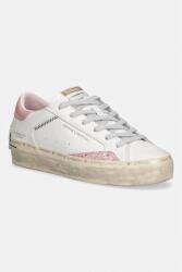 Crime London SK8 DELUXE WEDGE női bőr sportcipő - fehér Női 39 - answear - 52 990 Ft
