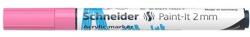Schneider Akril marker, 2 mm, SCHNEIDER Paint-It 310, pasztellrózsaszín (120129)