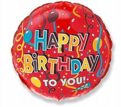 GoDan Fólia Léggömb Happy Birthday 45CM