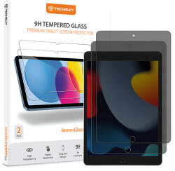 Techsuit Поверителен стъклен протектор за таблет Techsuit ArmorGlass CrystalHD (2 броя в комплект) - iPad 10.2 (2019/2020/2021) - Прозрачен