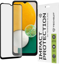 Techsuit Протектор за Samsung Galaxy A13 5G / A04s / A04 - 111D Full Cover / Full Glue Glass - Черен
