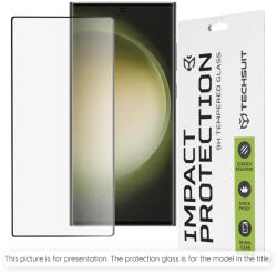 Techsuit Стъклен протектор Techsuit 111D Full Cover / Full Glue Glass - Realme P4x 4G / P4 Lite 4G - Черен