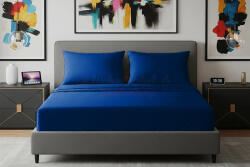 Alvásstúdió Jersey gumis lepedő Marine 140-160x200 cm - alvasstudio