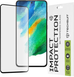 Techsuit Протектор за Samsung Galaxy S21 FE 5G - 111D Full Cover / Full Glue Glass - Черен