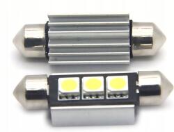 LEDprojektor. pl Izzó Cső C5W C10W 41mm 3 Led Smd 5050 Canbus tábla világítás 1 db