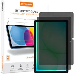 Techsuit Поверителен стъклен протектор за таблет Techsuit ArmorGlass CrystalHD (2 броя в комплект) - Samsung Galaxy Tab A9 Plus / A11 Plus - Прозрачен