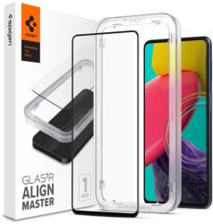 Spigen Протектор за Samsung Galaxy M53 - Spigen Glas. tR Align Master - Черен