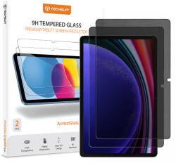 Techsuit Поверителен стъклен протектор за таблет Techsuit ArmorGlass CrystalHD (2 броя в комплект) - Samsung Galaxy Tab S9 / S9 FE / S10 FE / S10 Lite - Прозрачен