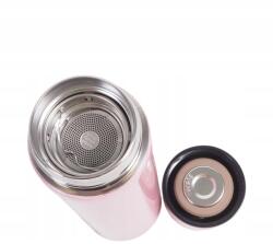 AGA termosz hőmérővel 500 ml rózsaszín (DS2703-PINK)