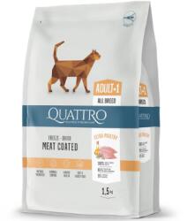 Quattro CAT Super Premium Extra Poultry macskatáp felnőtt macskáknak csirkével, 1, 5 kg
