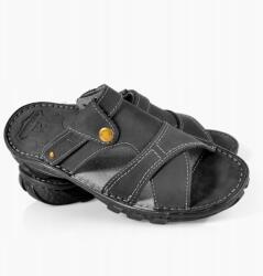 Maximus Flip-flop papucs és szandál egyben Maximus 015 férfi bőr fekete Bőr 46-os méret (015)