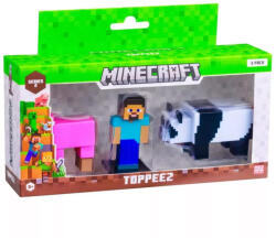 PMI Minecraft 3D Toppeez, seria a 2-a, set de 3 figurine, diverse - 1 buc (MC2221) Figurina