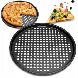 Przydasie. pl Tepsi Pizza Sütőforma Tepsi Perforált Tálca Tökéletes Pizza 30CM (#3407)