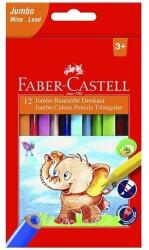 Faber-Castell Extra Jumbo színes ceruza 12 szín (FC_1165010)