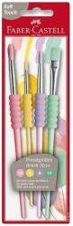 Faber-Castell Soft ecsetkészlet pastel 4 db (FC_4816200)