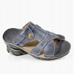 Maximus Flip-flop papucs és szandál egyben Maximus 015 férfi bőr sötétkék Bőr 40-es méret (015)