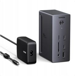 UGREEN Revodok Pro 314 dokkoló állomás 8K DP/4K Hdmi 100 W (B0FGHX59G2)