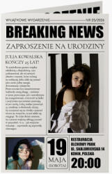 Empikfoto. ro Invitație, Newspaper - 158939