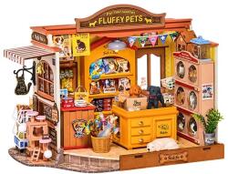 Rolife Puzzle 3D Minicasuta Fluffy Friends Hub, RoLife, 397 piese