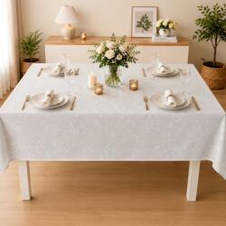 Pucioasa Fata de masa teflonata 120x160 cm, Crem cu frunze F18 Fata de masa