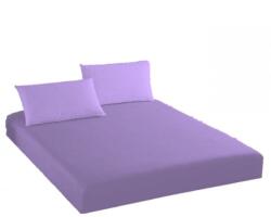 Pucioasa Husa pat tricot cu elastic saltea 180x200cm, mov