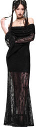 KILLSTAR rochie lungă de damă KILLSTAR - CATHEDRA - negru - KSRA015107