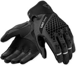 Revit Mănuși Moto Unisex de Vară din Piele & Textil REV'IT! Caliber 2 · Negru / Gri