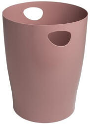 EXACOMPTA Papírkosár, 15 liter, PP, EXACOMPTA "Ecobin Skandi", púderrózsaszín (45338D)