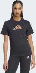 Adidas adidas FLORAL T BLACK M | Femei | Tricouri | Negru | KT2766