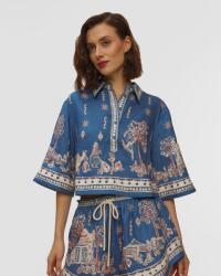 Alemais Cămașă Din In Pentru Femei Alemais Acacia Cropped